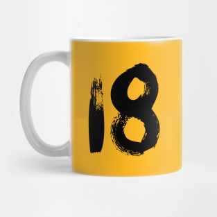 Number 18 Mug